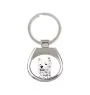 West Highland White Terrier, Westie - porte-clés avec chien, porte-clés imprimé, breloque personnalisée de la marque Art-Dog