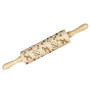 Welsh Terrier, Welshie, Daeargi Cymreig - rolling pin with a dog, decorating cookies with a rolling pin in patterns, a gift for the ceramicist of the Art-Dog brand