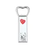 West Highland White Terrier, Westie, Westy - bottle opener with a dog, personalized fridge opener, unique gift for a man by Art-Dog brand