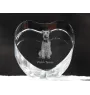 Welsh Terrier, Terrier gallois - une photo de chien dans un cristal, un cœur en cristal, un cadre photo exceptionnel de la marque Art-Dog