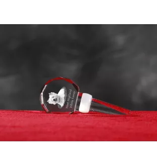 West Highland White Terrier grubszy stopper do wina z psem Art-Dog