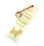 West Highland White Terrier, Westie - marque-page pour livre avec chien, marque-page personnalisé, accessoire canin pour les lecteurs de la marque Art-Dog
