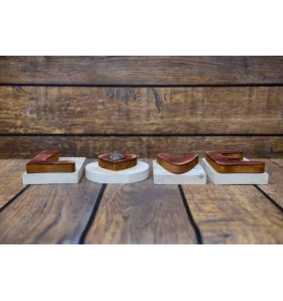 West Highland White Terrier, Weißer Hochlandterrier, Westie - Holzschriftzug LOVE, Innendekoration mit Hund, entzückende Dekoration für das Regal der Marke Art-Dog