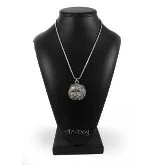 West Highland White Terrier posrebrzany naszyjnik na łańcuszku Art-Dog