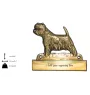 West Highland White Terrier, Westie - plaque d'adresse avec chien, plaque de nom en laiton, plaque de porte personnalisée avec le nom de la marque Art-Dog