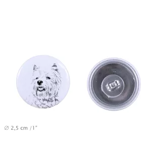West Highland White Terrier, Westie, Westy - unique dog earrings, your pet on a keychain, Art-Dog's own brand