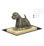 West Highland White Terrier, Weißer Hochlandterrier, Westie - Hundestatue, Hundesilhouettefigur, Trophäe für die Hundeausstellung der Marke Art-Dog