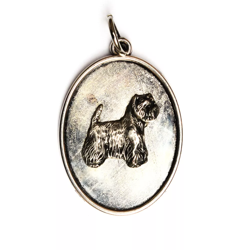 West Highland White Terrier, Weißer Hochlandterrier, Westie - Halskette mit Hund, Anhänger für Hundemama, einzigartiger Schmuck der Marke Art-Dog