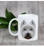 West Highland White Terrier, Weißer Hochlandterrier, Westie - Becher mit einem Bild und dem Schriftzug geometrischer Hund Art-Dog