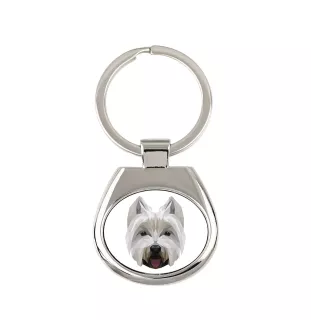 West Highland White Terrier brelok geometryczny Art-Dog