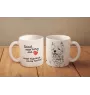 West Highland White Terrier kubek z psem good morning Art-Dog