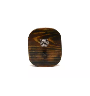 West Highland White Terrier, Weißer Hochlandterrier, Westie I - Leinenhalter, Hundemedaillehalter, Schlüsselhaken der Marke Art-Dog