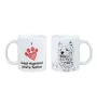 West Highland White Terrier kubek z psem I love Art-Dog