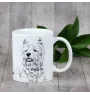 West Highland White Terrier, Westie, Westy - cup with a dog, cute cup with graphics, a gift with your photo from the Art-Dog brand