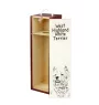West Highland White Terrier, Westie, Westy - wine box with a dog, alcohol box with graphics, personalized gift box from the Art-Dog brand