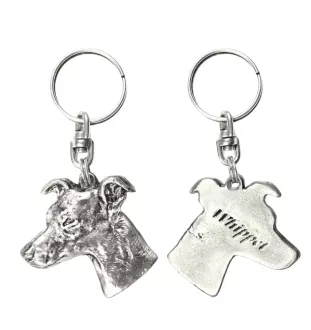 Whippet brelok do kluczy posrebrzany Art-Dog