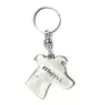 Whippet brelok do kluczy posrebrzany Art-Dog