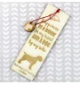 Griffon Korthals, Griffon d'arrêt à poil dur Korthals - marque-page pour livre avec chien, marque-page personnalisé, accessoire canin pour les lecteurs de la marque Art-Dog