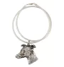 Whippet, Lévrier whippet - Collier pour chien, bijoux uniques pour les fans de chiens, pendentif vipère unique de la marque Art-Dog