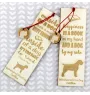 Griffon Korthals, Französischer Rauhhaariger Vorstehhund  - Lesezeichen mit Hund, personalisiertes Lesezeichen, Geschenk für Bücherwurm von der Marke Art-Dog