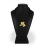 Whippet - Dog necklace in gift box, gold-plated pendant for dog fan, striking jewellery by Art-Dog