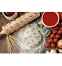 Westphalian Dachsbracke,  Westphalian Hound - rolling pin for dough with a dog, patterned rolling pin for ceramics, a gift for a cook from the Art-Dog brand