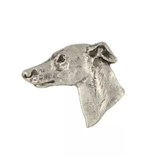 Whippet, Lévrier whippet - Broche de chien dans un coffret cadeau, épingle élégante, épingle de revers pour la veste de la marque Art-Dog