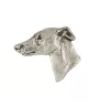 Whippet - Dog brooch in a gift box, elegant pin, lapel pin for Art-Dog brand jacket
