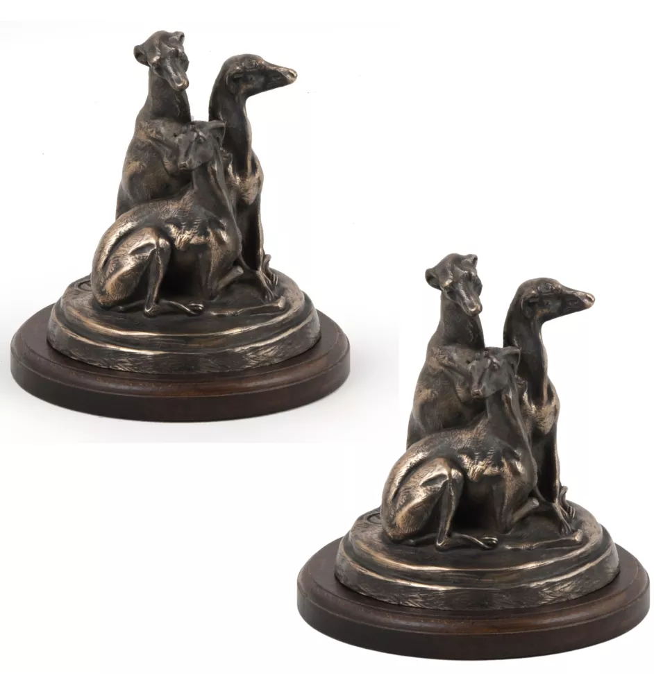 Whippet - dog statue, figurine for office, trophy for dog show by Art-Dog brand