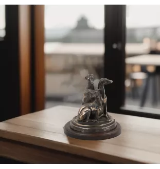 Whippet, Kleiner Englischer Windhund - Hundestatue, Figur für Büro, Trophäe für Hundeausstellung von Art-Dog brand