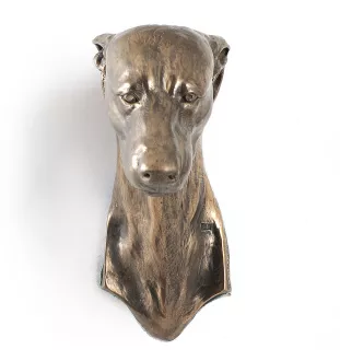 Whippet - Dog statue, hanging bust, unique decoration for dog lover by Art-Dog brand