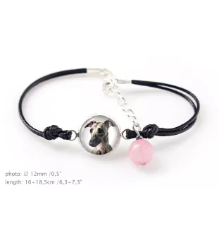 Whippet, Lévrier whippet - bracelet avec votre photo faite à la main, bijoux unique de la marque Art-Dog