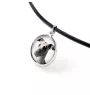 Whippet, Lévrier whippet - collier pendentif avec votre photo, fait main, bijoux de la marque Art-Dog