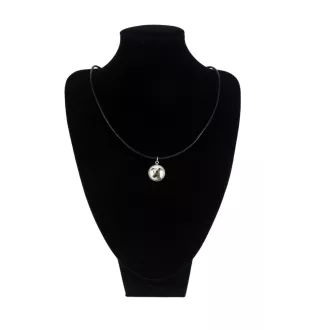 Whippet, Lévrier whippet - collier pendentif avec votre photo, fait main, bijoux de la marque Art-Dog