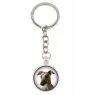 Whippet - keychain in a box, own photo, keychain pendant from Art-Dog brand