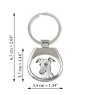 Whippet - keychain with a dog, keychain with a print, personalized pendant from the Art-Dog brand