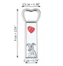 Whippet - bottle opener with a dog, personalized fridge opener, unique gift for a man by Art-Dog brand