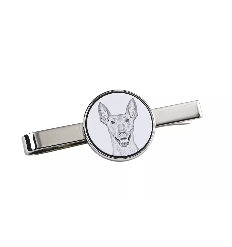 Mexikanischer Nackthund, Xoloitzcuintle, Xolo, Tepeizeuintli - Krawattenklammer mit Hund, personalisierter Krawattenclip, einzigartiges Geschenk für Männer von der Marke Art-Dog