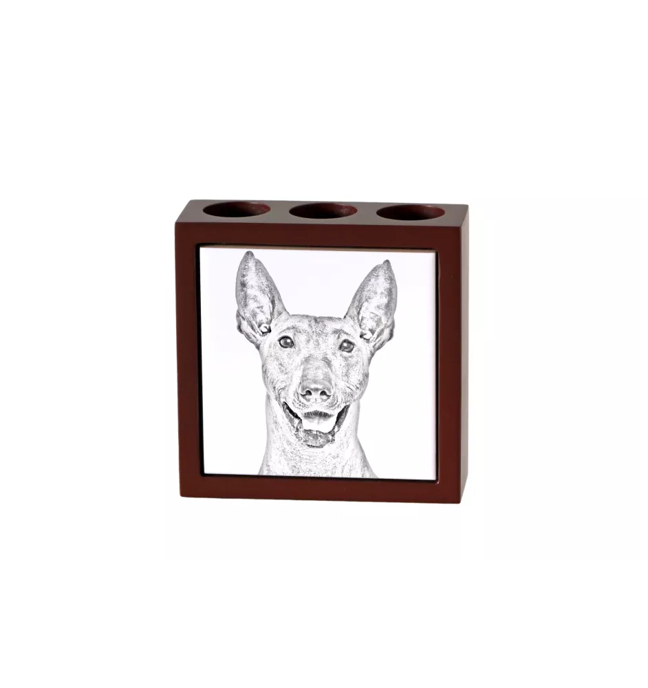 Xoloitzcuintle, Xolo, Chien nu mexicain, Chien nu du Mexique - porte-stylo avec chien, organiseur de bureau avec impression, décoration de bureau personnalisée de la marque Art-Dog