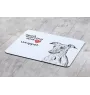 Whippet, Kleiner Englischer Windhund - Mauspad mit Druck, personalisiertes Mauspad mit Hund, einzigartiges Gadget für Büroangestellte von Art-Dog.