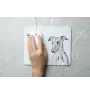 Whippet podkładka pod mysz z psem Art-Dog