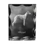 Whippet, Lévrier whippet - cristal avec photo de chien, statuette en verre avec photo, cadre exceptionnel avec photo de la marque Art-Dog