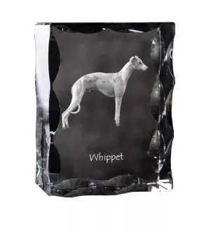 Whippet ramka kryształowa z psem Art-Dog