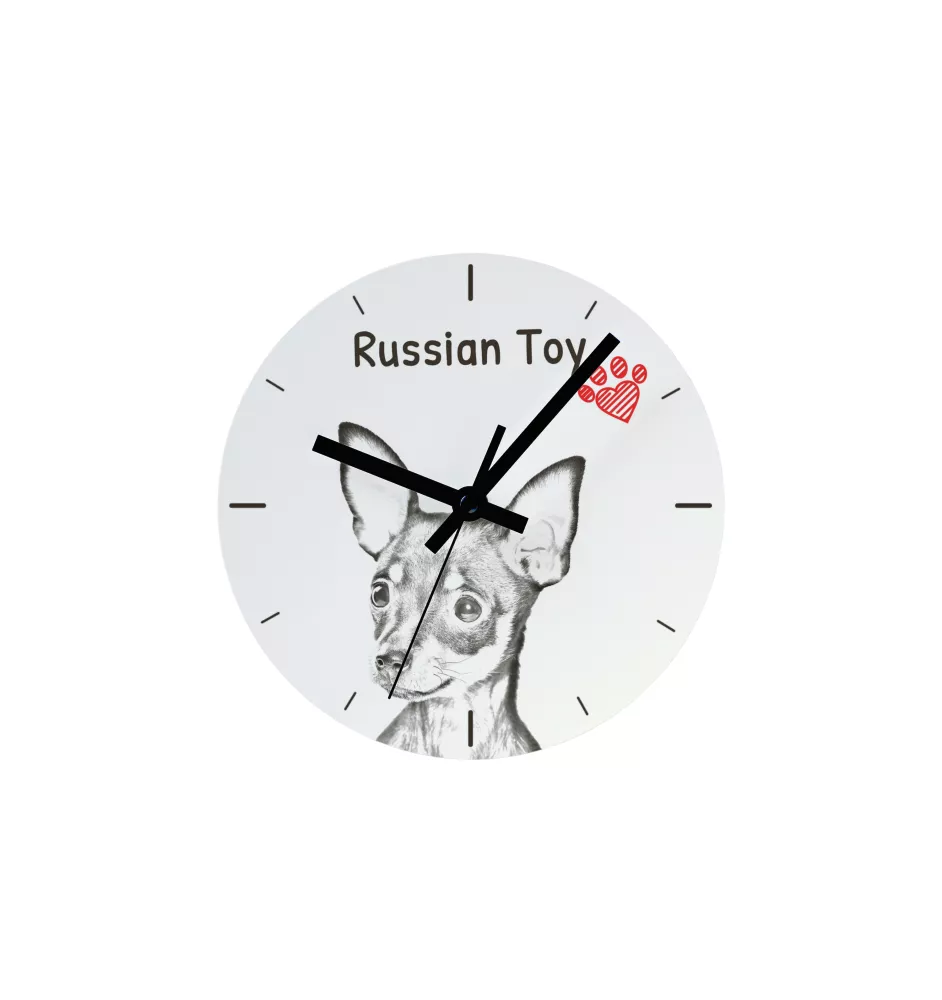 Xoloitzcuintle, Mexican Hairless Dog, Xoloitzquintle - wall clock with a dog, shelf clock with a print, personalized home decoration from the Art-Dog brand