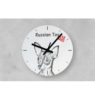 Mexikanischer Nackthund, Xoloitzcuintle, Xolo, Tepeizeuintli - Wanduhr mit Hund, Regal Uhr mit Druck, personalisierte Hausdekoration von Art-Dog.