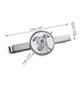 Whippet, Kleiner Englischer Windhund - Krawattenklammer mit Hund, personalisierter Krawattenclip, einzigartiges Geschenk für Männer von der Marke Art-Dog