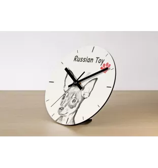 Xoloitzcuintle, Mexican Hairless Dog, Xoloitzquintle - wall clock with a dog, shelf clock with a print, personalized home decoration from the Art-Dog brand