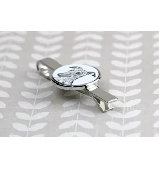 Whippet, Kleiner Englischer Windhund - Krawattenklammer mit Hund, personalisierter Krawattenclip, einzigartiges Geschenk für Männer von der Marke Art-Dog