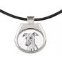 Whippet, Kleiner Englischer Windhund - Halskette mit Hund, personalisierter Anhänger mit Foto, einzigartige Halskette für Frauen und Männer von der Marke Art-Dog