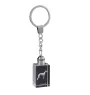 Whippet - Crystal key ring with dog photo, illuminated key ring, unique gift by Art-Dog brand
